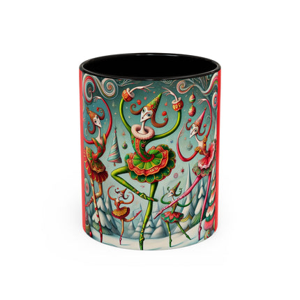 Christmas Ballet of the Absurd Colorful Mugs (11oz, 15oz)