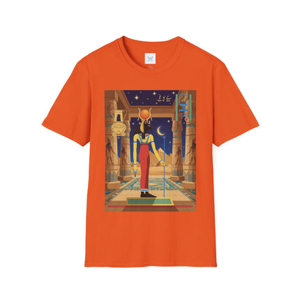 Bastet Egyptian Cat Goddess T-Shirt – Joy, Protection & Feline Grace