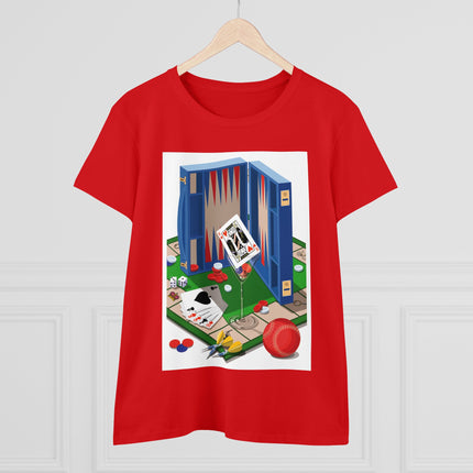 Games Unleashed Women's Midweight Cotton Tee