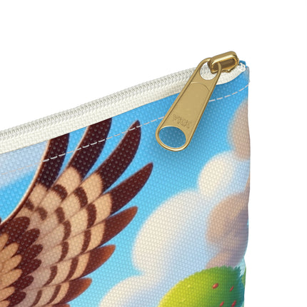 Red-Tailed Hawk in Battle Accessory Pouch – Sky Guardian & Bold Flight