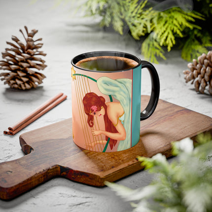 Heavenly Angel Duet Colorful Mugs (11oz, 15oz)
