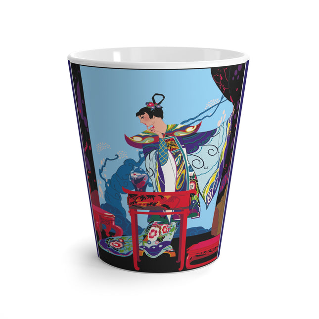 A Visual Journey by Umberto Brunelleschi Latte Mug
