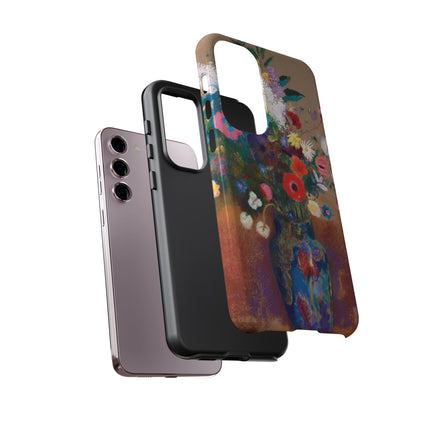 Bouquet of Flowers by Odilon Redon Phone Cases