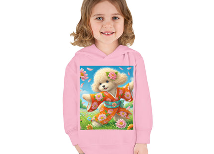 Chrysanthemum Meadow Play Toddler Pullover Fleece Hoodie