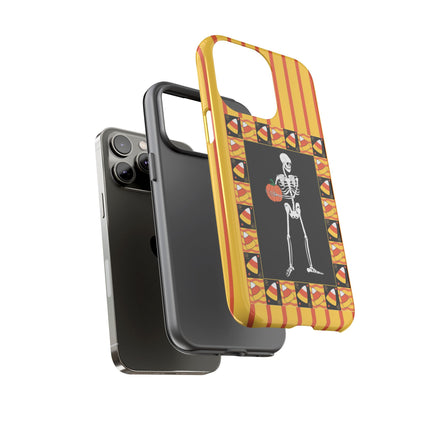Candy Corn Skeleton Phone Cases