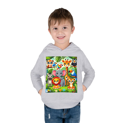 Jungle Friends Parade Toddler Pullover Fleece Hoodie