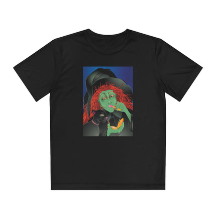 Mirror, Mirror A Witch's Touch Youth Competitor Tee