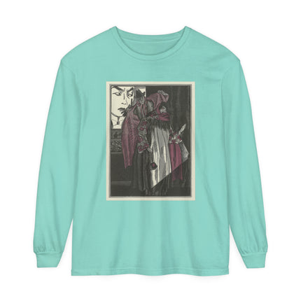 L’écran by Fernand Siméon Garment-dyed Long Sleeve T-Shirt