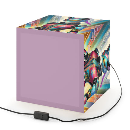 Cyberpunk Chic Light Cube Lamp
