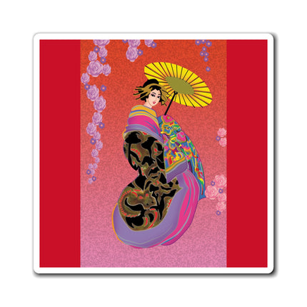 Enchanting Geisha Magnets (3 Sizes)