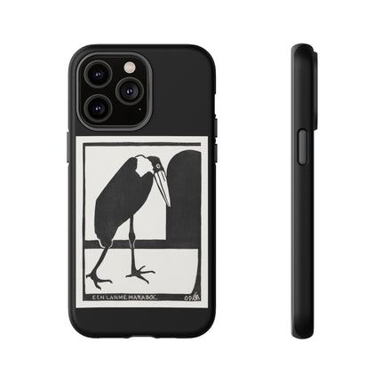 A Lame Marabou by Samuel Jessurun de Mesquita Phone Cases