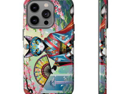 Cyberpunk Geisha Phone Cases