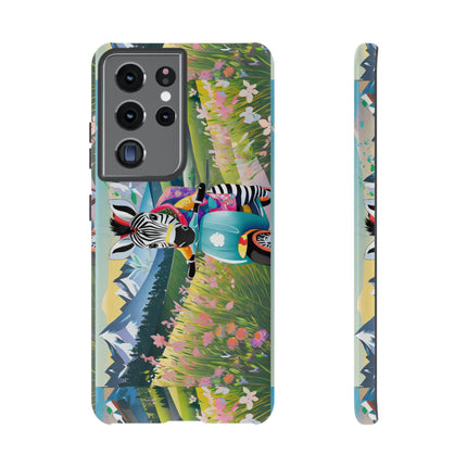 Stripes on Wheels Phone Cases