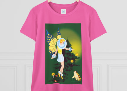 The Enchanted Encounter Women's Midweight Cotton Tee