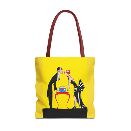 Art Deco Romance Tote Bag