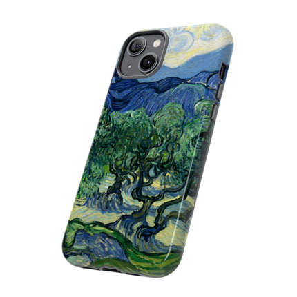 Olive Trees by Vincent Van Gogh Phone Cases