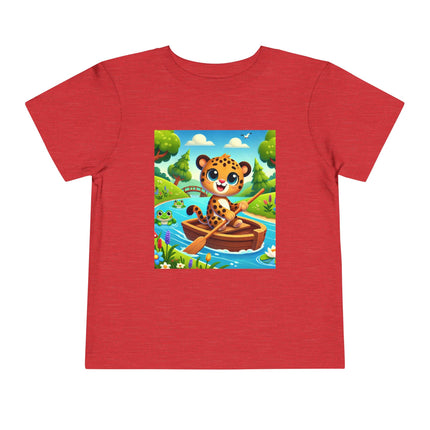 Little Explorer on the River Toddler Short Sleeve Tee