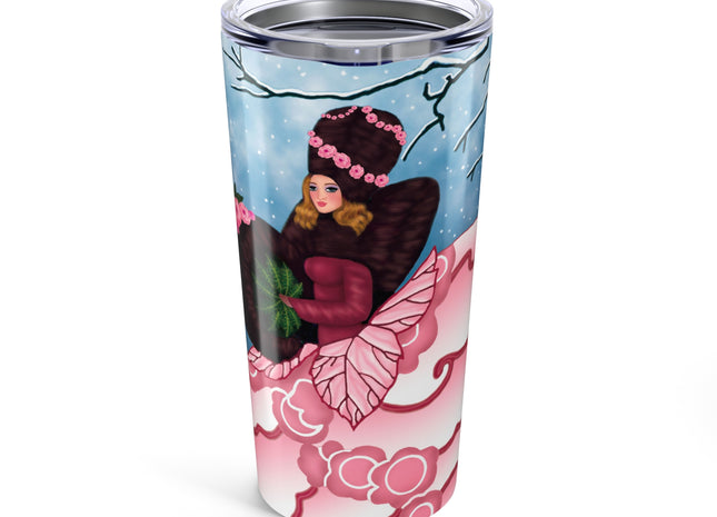 Winter Rose Empress Tumbler 20oz
