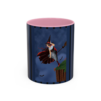 The Enchanted Witch Colorful Mugs, (11oz, 15oz)