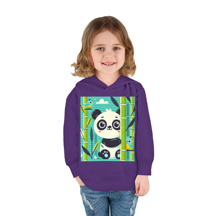Bamboo Panda Friends Toddler Pullover Fleece Hoodie