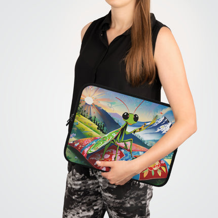 The Joyful Mantis Laptop Sleeve