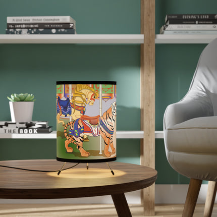 Carousel Splendor Tripod Lamp