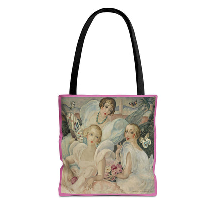 Les Femmes Fatales by Gerda Wegener Tote Bag (AOP)