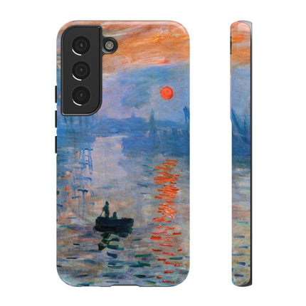 Sunrise by Claude Monet Phone Cases
