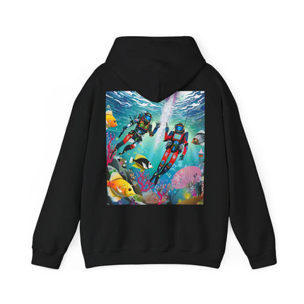 FBI Robot Dive Team – Heavy Blend™ Hooded Sweatshirt