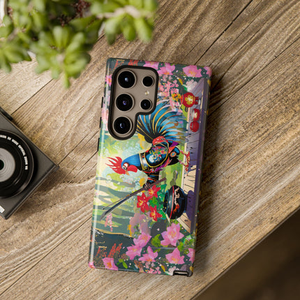 Cyberpunk Rooster Phone Cases