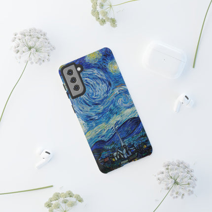 The Starry Night by Vincent Van Gogh Phone Cases