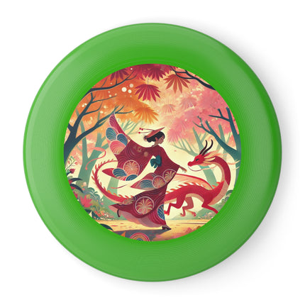 Dragon Fairy’s Dance Wham-O Frisbee – Graceful Flames & Maple Magic