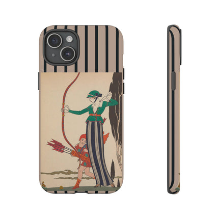 L'Arc Rouge by George Barbier Phone Cases