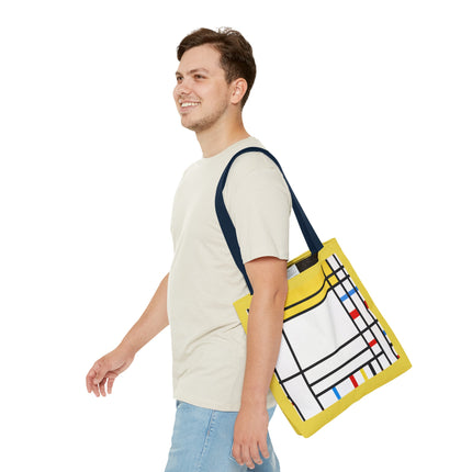 Place de la Concorde by Piet Mondrian Tote Bag (AOP)