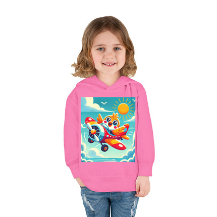 Joyful Bird Aviator Toddler Pullover Fleece Hoodie