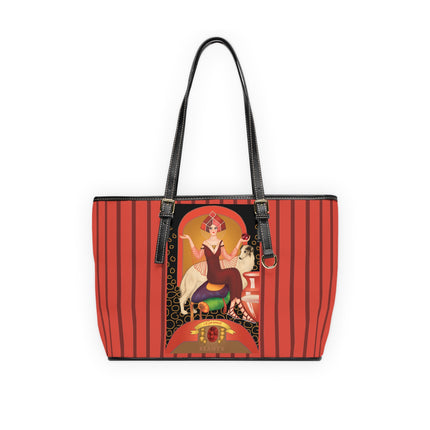 January & Garnet (from the Gem Series) by Sofia Chiostri PU Leather Shoulder Bag
