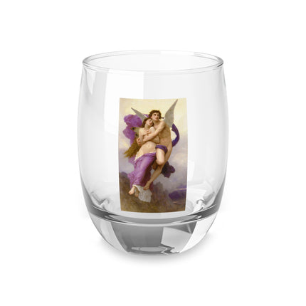 The Abduction of Psyche by William Bouguereau Whiskey Glass