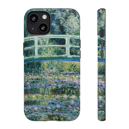 Water Lilies and Japanese Bridge by Claude Monet Phone Cases