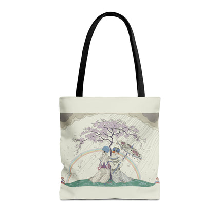 L’Arc-en-Ciel by George Barbier Tote Bag