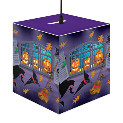 Whimsical Halloween Mischief Light Cube Lamp