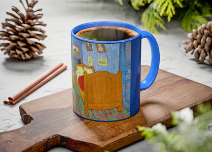 The Bedroom by Vincent van Gogh Colorful Mugs (11oz, 15oz)