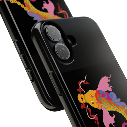 Golden Koi Phone Case – Lucky Swim & Vibrant Fortune