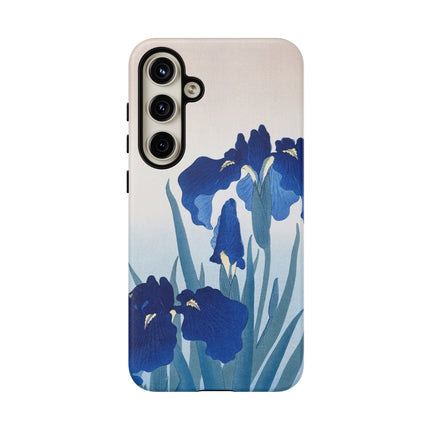 Iris Flowers by Ohara Koson Phone Cases