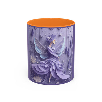 Lavender Fairy Colorful Mugs (11oz, 15oz)
