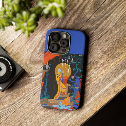 Mystic Oracle Phone Case – Sacred Glow & Eternal Grace