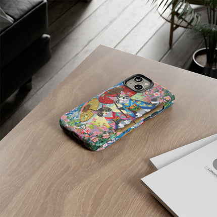 Kimono Kitties Phone Cases