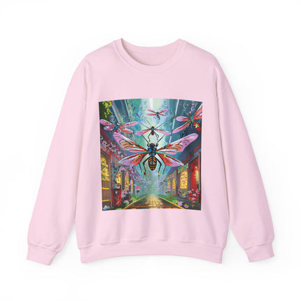 Neon Swarm Unisex Heavy Blend™ Crewneck Sweatshirt