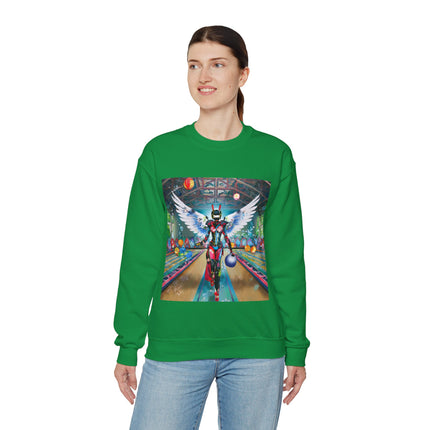 Samurai Robot Angels Unisex Heavy Blend™ Crewneck Sweatshirt
