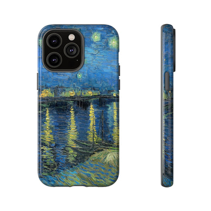 Starry Night Over the Rhone by Vincent Van Gogh Phone Cases
