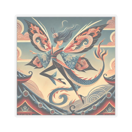Dragon Fairy of the Temple Kiss-Cut Stickers (4 Sizes)